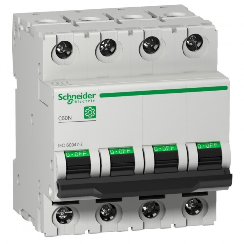 АВТОМАТИЧЕСКИЙ ВЫКЛЮЧАТЕЛЬ C60N 4П 1A C | код M9F11401 | SCHNEIDER ELECTRIC