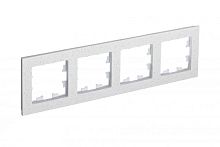 Рамка 4-м AtlasDesign Nature мрамор крем роял | код. ATN343104 | Schneider Electric