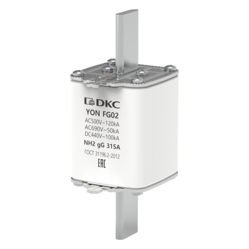 Предохранитель YON ножевого типа FG2 с одинарной индикацией 315А | код 1FG02-0315 | DKC Предохранитель YON ножевого типа FG2 с одинарной индикацией 315А | код 1FG02-0315 | DKC
