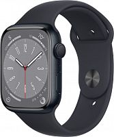 Смарт-часы Apple Watch Series 8 А2771 45мм OLED корп.темная ночь рем.темная ночь разм.брасл.:M/L (MNUL3LL/A) | код 1871294 | APPLE