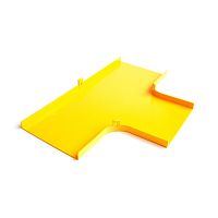 Крышка Т-соединителя оптического лотка 360 мм, желтая | код LAN-OT360-ETC | LANMASTER