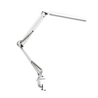 Светильник настольный TBL-03 12Вт USB на струбцине белый | код 5047006 | JazzWay