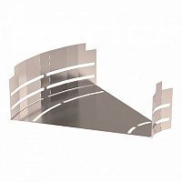 Угол горизонтальный изменяемый 0-45 градусов Стандарт INOX (AISI 409) 300х100 Промрукав | код PR16.3655 | ПРОМРУКАВ