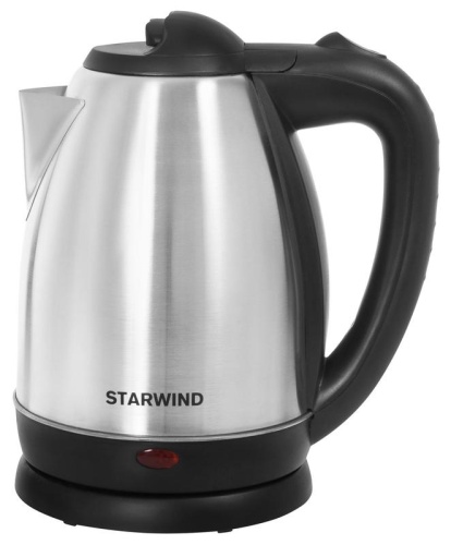 Чайник 1.8л. 2200Вт (нерж. сталь/пластик) серебр./черн. SKS2770 | код 1416520 | STARWIND Чайник 1.8л. 2200Вт (нерж. сталь/пластик) серебр./черн. SKS2770 | код 1416520 | STARWIND