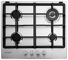 Газовая варочная поверхность Indesit THPM 642 IX/I нержавеющая сталь | код 1979651 | INDESIT