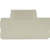 Крышка боковая, для клемм WKF 1,5 E2..., цвет: серый | код 07.312.8753.0 | Wieland