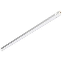 ULI-L02-10W-4200K-SL Линейный светильник LED (аналог Т5), 800Lm, 4200К, выключатель на корпусе. Цвет корпуса - серебристый | код 08993 | Uniel