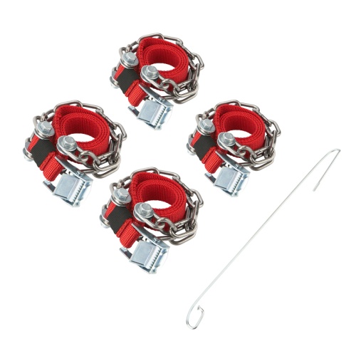 Цепи (браслеты) противоскольжения REXANT для легковых авто (колеса 165-205 мм), к-т 4 шт. | код 07-7021-1 | REXANT