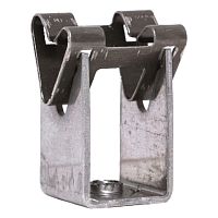 Держатель токоотвода металлический 35мм, L=20мм, Ni/Ni EKF PROxima | код lp-d2115-20-ni | EKF