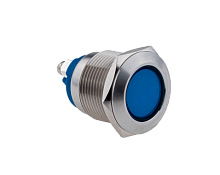 Сигнальная лампа IP67,синяя, 24В AC/DC, MT67-LED24B | код 107365 | MEYERTEC