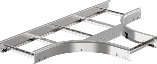 Разветвитель лестничный LESTA Т-образный 150х200мм R300 | код CRT04-4-150-200 | IEK Разветвитель лестничный LESTA Т-образный 150х200мм R300 | код CRT04-4-150-200 | IEK