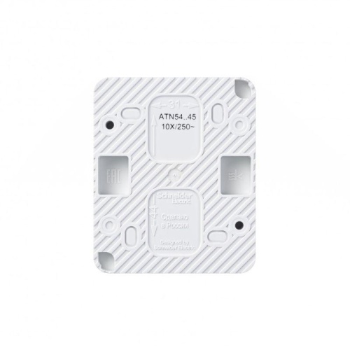 Розетка 1-м ОП AtlasDesign Profi54 16А IP54 250В с заземл. защ. шторки бел. | код ATN540145 | Schneider Electric Розетка 1-м ОП AtlasDesign Profi54 16А IP54 250В с заземл. защ. шторки бел. | код ATN540145 | Schneider Electric