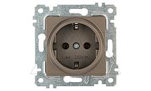 Rita - Розетка 2P+E, антрацит | код 2200-600-0286 | Mutlusan