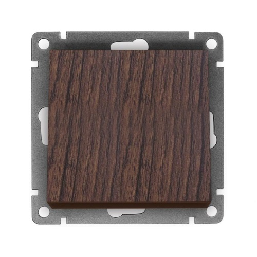 Выключатель одноклавишный UNIVersal серия Афина, с/у, 10А, 220В, венге (еврослот), механизм | код A0021-V | Universal Выключатель одноклавишный UNIVersal серия Афина, с/у, 10А, 220В, венге (еврослот), механизм | код A0021-V | Universal