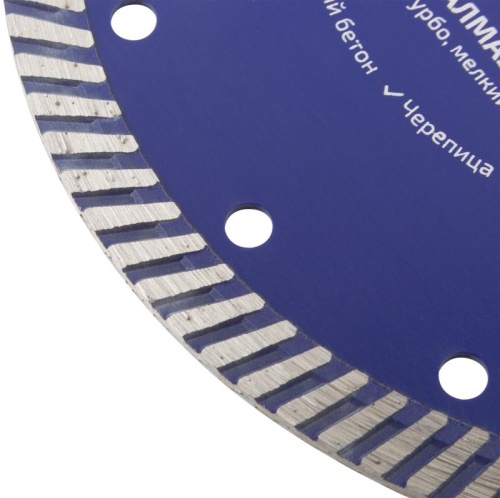 Диск отрезной алмазный сверхтонкий, супер-турбо, мелкий зуб , 180X2.8X10X22.2 мм | код 65-18028 | FIT фото 5