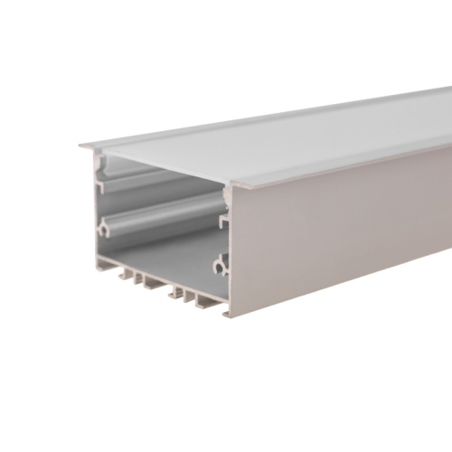 Комплект врезного алюминиевого профиля с рассеивателем, 62х32мм, 2м REXANT | код 146-404 | REXANT