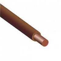 Провод ПуВнг(А)-LS 1х4-коричневый ГОСТ 31947-2012 (бухта 400 м) | код 00-00007246 | Электрокабель НН