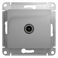 Механизм коннектора TV антенны Glossa алюм. | код. GSL000393 | Schneider Electric