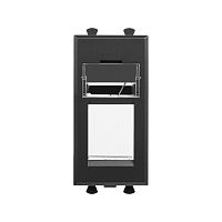 Адаптер для Keystone, Avanti, Черный матовый, 1 модуль | код 4412201 | DKC