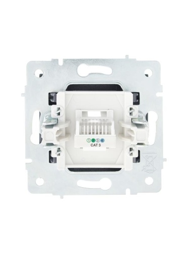 Розетка телефонная СП Vesna евро стандарт механизм графит LEZARD 742-3488-137 фото 3 Розетка телефонная СП Vesna евро стандарт механизм графит LEZARD 742-3488-137 фото 3