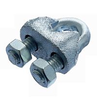 Зажим троса 3мм DIN 741 перф.подвес (уп.2шт) СТРОЙМЕТИЗ UTORM4010012