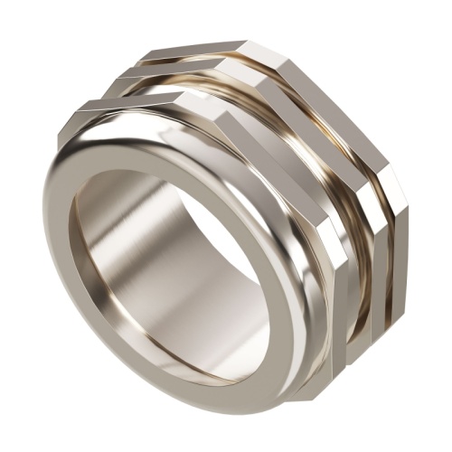 Латунный кабельный ввод М100, IP65, для диаметра кабеля 75-80 мм | код R5BCM100 | DKC