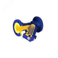 Фильтр магнитный сетчатый Y-образный чугунный 40 Ру16 Тмакс 300С фланцевый 821А со сливной пробкой | код 821A040C70 | Zetkama