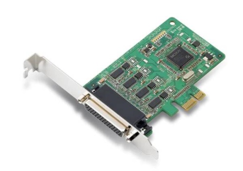 Плата CP-114EL-I-DB9M 4 Port PCIe Board, w/ DB9M Cable, RS-232/422/485, w/ Isolation, Low Profile | код 00-06011868 | MOXA