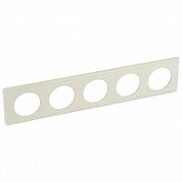 Рамка 5 постов CELIANE, слоновая кость | код. 068695 | Legrand