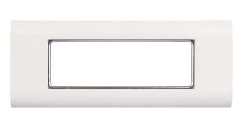 Панель настенная лицевая NIKOMAX под 3 вставки типа Mosaic 45х45мм, с подрамником, белая | код NMC-PL3PM-WT | NIKOMAX