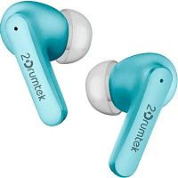 Гарнитура вкладыши A4Tech 2Drumtek B25 TWS синий беспроводные bluetooth в ушной раковине (B25 ICY BLUE) | код 1836904 | A4TECH