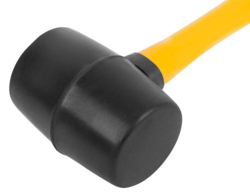 Киянка резиновая, фиберглассовая ручка 45 мм (230 гр) | код 45491 | FIT фото 4