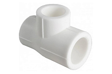 Тройник переходной 32 х 25 х 25 мм полипропиленовый PPR белый | код 10322525 | VALFEX