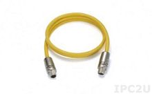 Кабель CBL-M12XMM8P-Y-100-IP67 1-meter M12-to-M12 Cat-5 UTP Ethernet cable with IP67-rated 8-pin male X-coded crimp type M12 connector | код 00-06104251 | MOXA