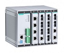 Шасси коммутатора EDS-616-T Compact managed Ethernet switch, 4 slots for 4-port fast Ethernet, total up to 16 ports, t:-40/+75 | код 00-06031649 | MOXA