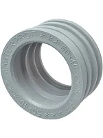 Манжета для канализации серая ТЭП 50х40 удлин. | код ИС.131831 | MasterProf