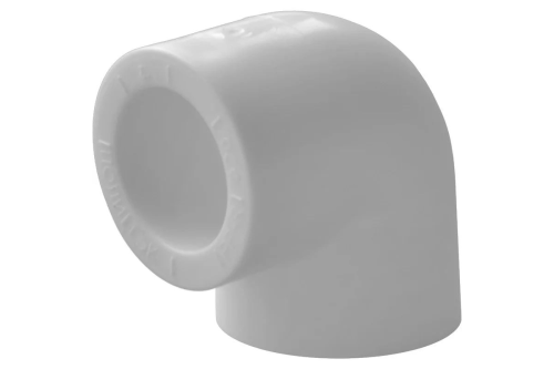 Уголок 90 град. 25 мм полипропиленовый PPR белый | код 9000000325 | Политэк