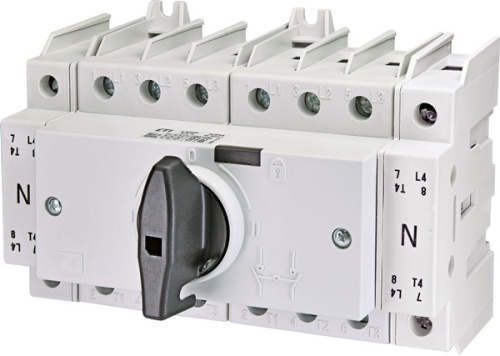 Переключатель нагрузки LAS 125 4р CO 1-0-2 | код 004664108 | ETI Переключатель нагрузки LAS 125 4р CO 1-0-2 | код 004664108 | ETI