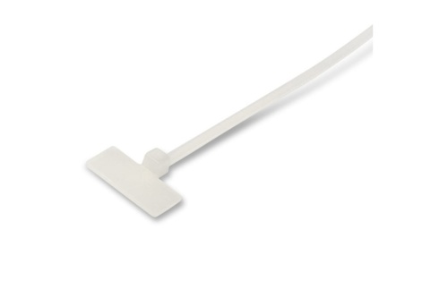 Стяжка нейлоновая неоткрывающаяся безгалогенная 110x2.5мм полиамид 6.6 (100шт) (16067) Стяжка нейлоновая неоткрывающаяся безгалогенная 110x2.5мм полиамид 6.6 (100шт) (16067)