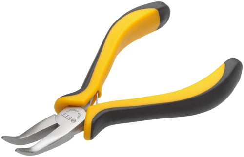 Утконосы "мини" Профи никелированное покрытие черн./желт. мягкие ручки 125мм FIT 51634 фото 2