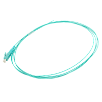 Пигтейл LANMASTER LC/PC, многомодовый OM3, 1.0 м | код LAN-PIG-LC/OM3-1.0 | LANMASTER