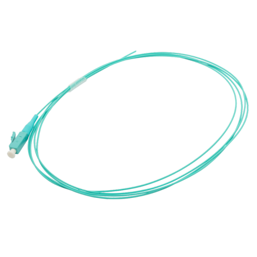 Пигтейл LANMASTER LC/PC, многомодовый OM3, 1.0 м | код LAN-PIG-LC/OM3-1.0 | LANMASTER