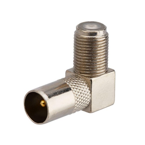 Переход гнездо F-штекер TV угловой (уп.50шт) | код 05-4311-4 | PROCONNECT