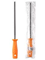 Рашпиль круглый длина 200 мм, пластиковая рукоятка Рубин TDM | код SQ1026-0231 | TDM