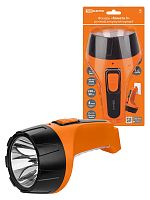 Фонарь «Комета 5» ручной аккумуляторный, 2 Вт 1 светодиод+10 SMD, 0,7 А*ч 230 В вилка, TDM | код SQ0350-0082 | TDM