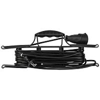 Удлинитель силовой на рамке 1 розетка без заземления 10м ПВС 2x1мм2 GREEN LINE FR-10-10m Greenline ЭРА | код Б0065145 | ЭРА