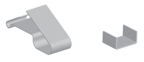 Зажим крепежный СР/Т.1-25 Ц (упак. 50шт.) | код 2187246 | ССТ