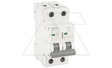 Авт. выключатель GYM8-2P-10B, 2P, 10A, хар-ка B, 4,5kA, 2M | код GYM82P10B | GEYA