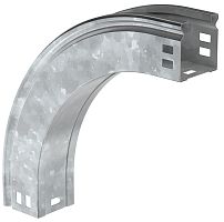 Поворот плавный 90град вертикальный внешний (тип В20) ESCA 50х100мм HDZ | код CPV41-0-90-050-100-HDZ | IEK