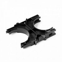 Кластер для двустенных труб d63 мм наборный, двухсторонний (1шт/уп) Промрукав | код PR13.1132 | ПРОМРУКАВ